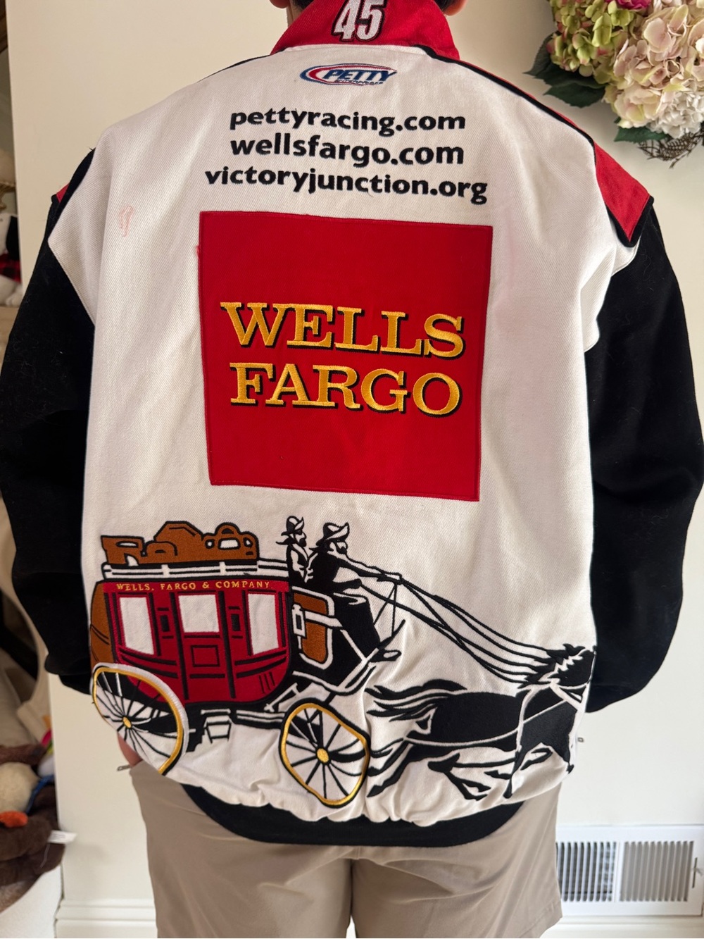Vintage Kyle Petty Cloth Jacket